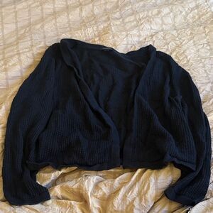 Talbots Women's Black Knit Cardigan